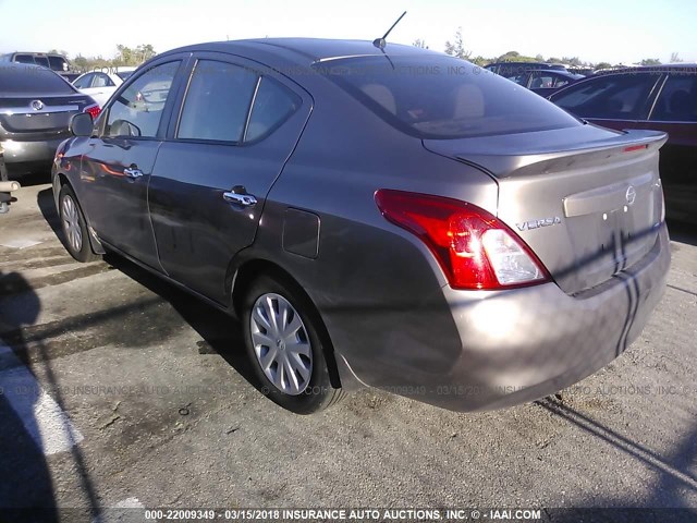 3N1CN7AP2DL881668 - 2013 NISSAN VERSA S/S PLUS/SV/SL GOLD photo 3