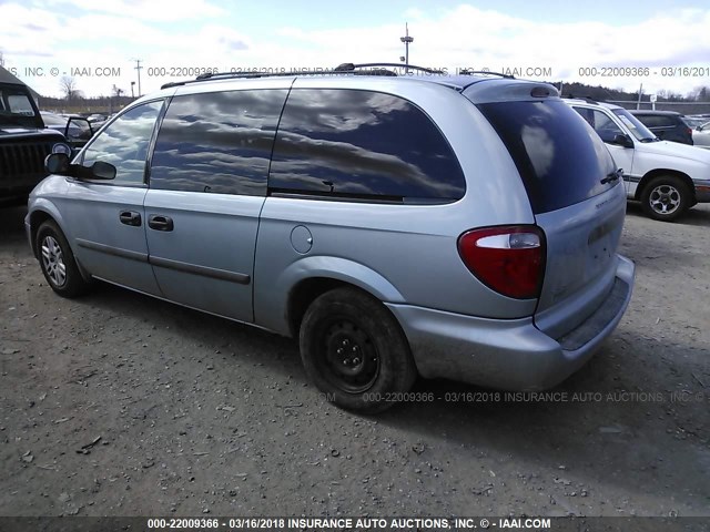 1D4GP24R96B618254 - 2006 DODGE GRAND CARAVAN SE Light Blue photo 3