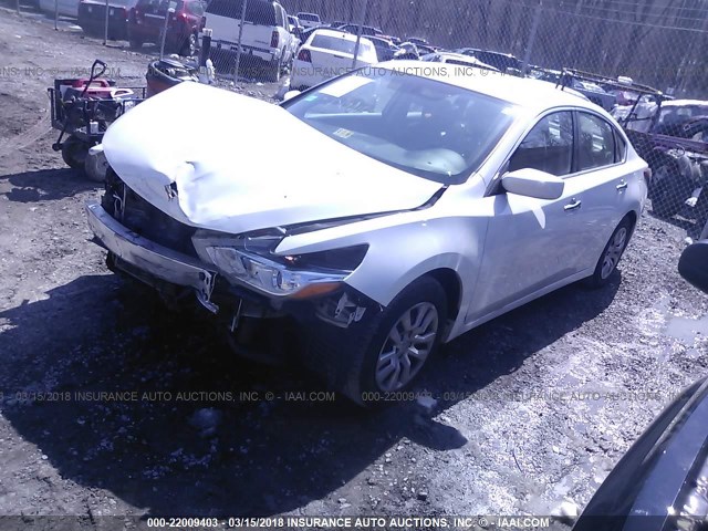 1N4AL3AP3GN339394 - 2016 NISSAN ALTIMA 2.5/S/SV/SL/SR WHITE photo 2