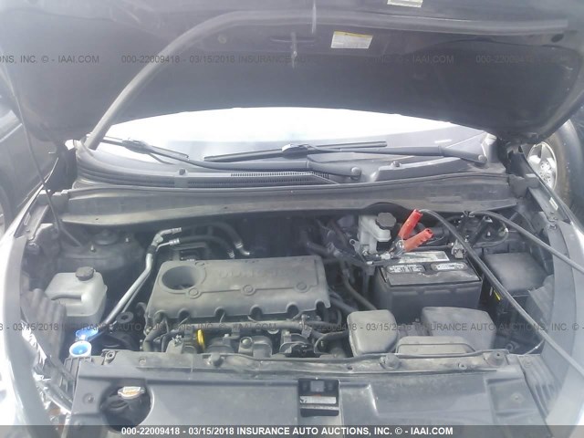 KM8JUCAC2BU309074 - 2011 HYUNDAI TUCSON GLS/LIMITED 黑色 照片 10