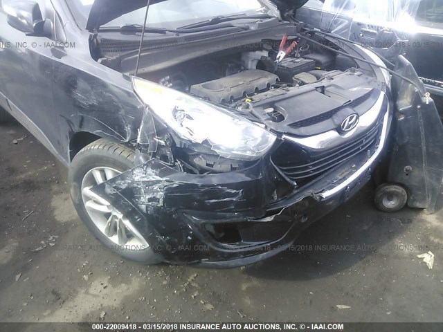 KM8JUCAC2BU309074 - 2011 HYUNDAI TUCSON GLS/LIMITED 黑色 照片 6