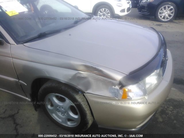 4S3BK4358X7302624 - 1999 SUBARU LEGACY L/30TH ANNIVERSARY L TAN photo 6