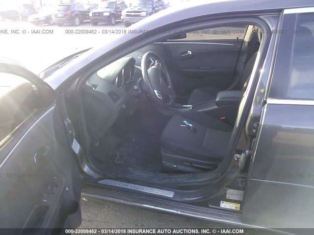 1G1ZC5EB7AF266130 - 2010 CHEVROLET MALIBU 1LT GRAY photo 5