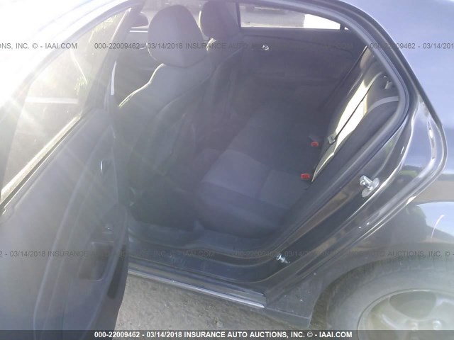 1G1ZC5EB7AF266130 - 2010 CHEVROLET MALIBU 1LT GRAY photo 8