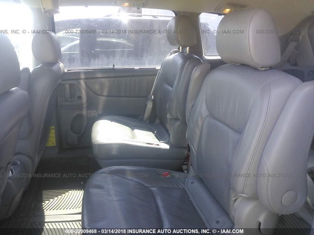 5TDZA22CX5S221729 - 2005 TOYOTA SIENNA XLE/XLE LIMITED SILVER photo 8