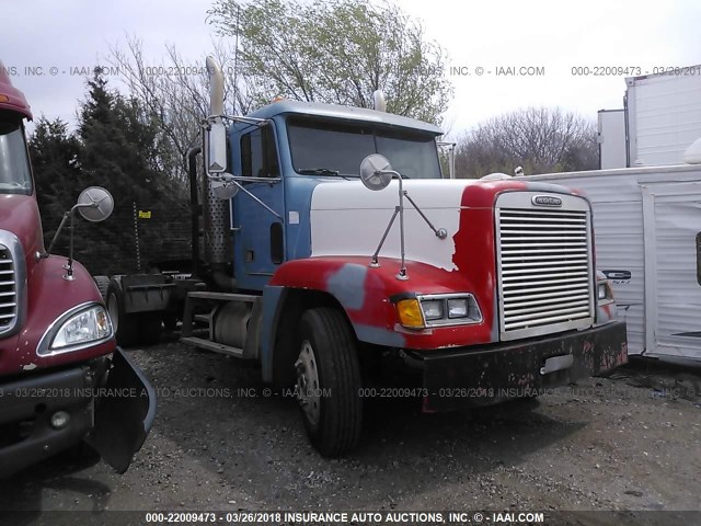 1FUYDCYB2LP373785 - 1990 FREIGHTLINER FLD FLD120 RED photo 1