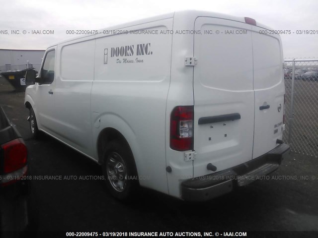 1N6BF0KY9DN112067 - 2013 NISSAN NV 1500/2500 WHITE photo 3