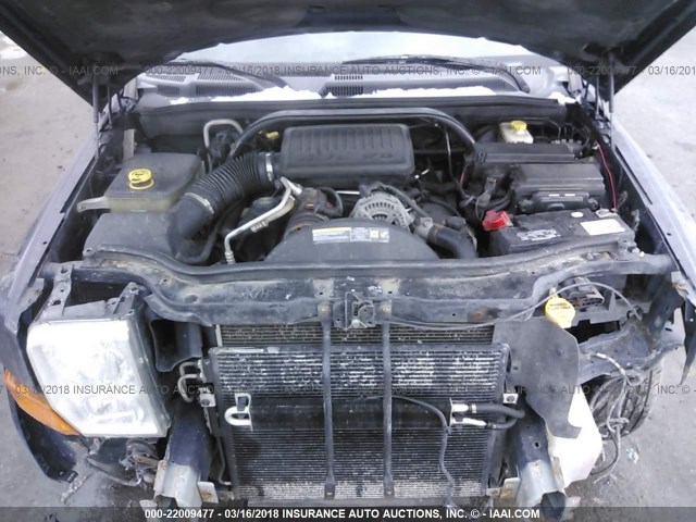 1J8HG48NX6C228867 - 2006 JEEP COMMANDER BLUE photo 10