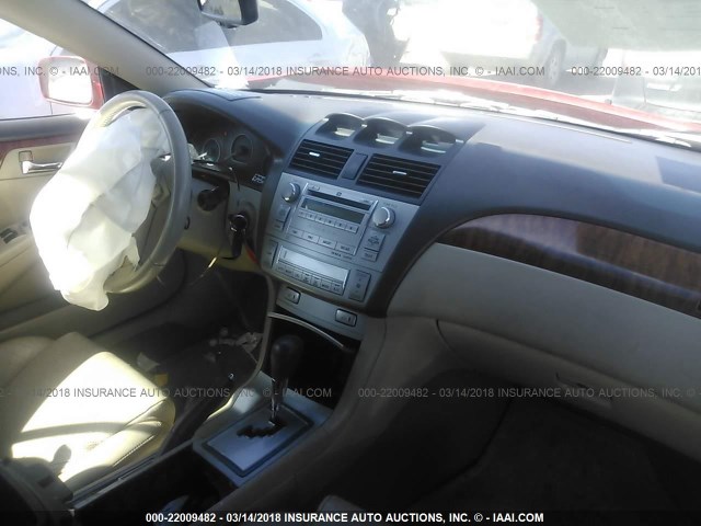 4T1FA38P87U134456 - 2007 TOYOTA CAMRY SOLARA SE/SLE Qırmızı foto 5