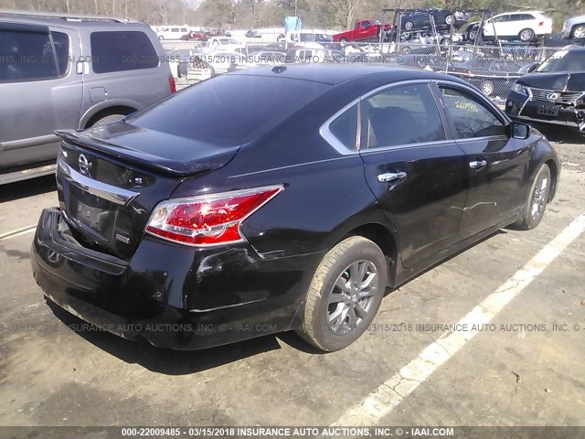 1N4AL3AP5FC570730 - 2015 NISSAN ALTIMA 2.5/S/SV/SL BLACK photo 4