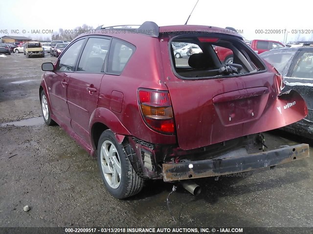 5Y2SL65898Z416945 - 2008 PONTIAC VIBE BURGUNDY photo 3