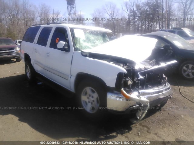 1GNFK16Z76J131193 - 2006 CHEVROLET SUBURBAN K1500 WHITE photo 1