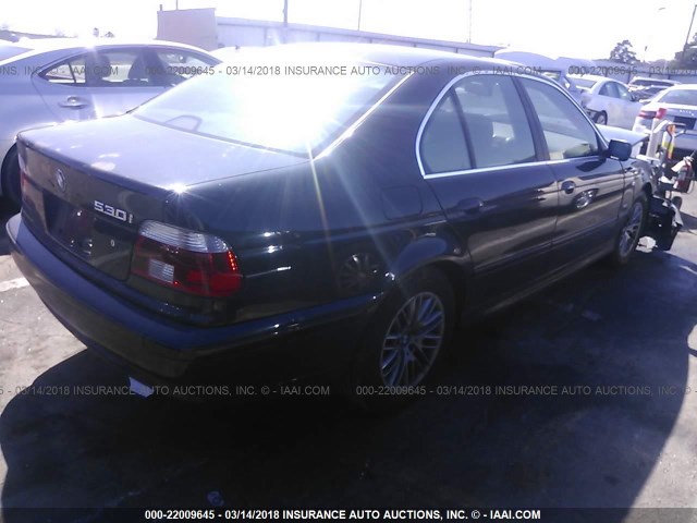 WBADT63403CK30857 - 2003 BMW 530 I AUTOMATIC BLACK photo 4