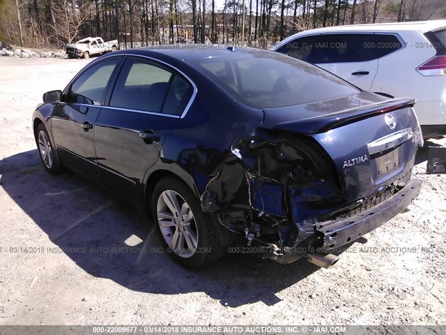 1N4BL2AP8CN546257 - 2012 NISSAN ALTIMA SR BLUE photo 3