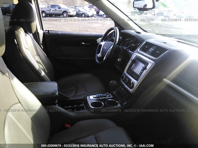 1GKKVRKD9EJ271689 - 2014 GMC ACADIA SLT-1 Бежевий фото 5