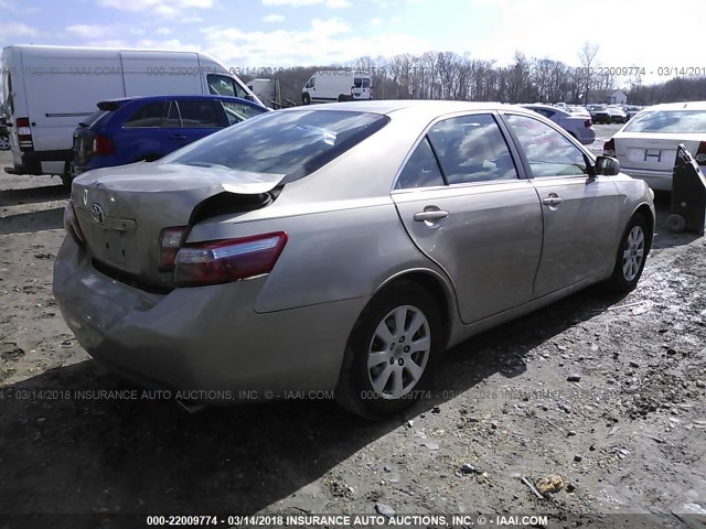4T1BK46K79U584336 - 2009 TOYOTA CAMRY SE/LE/XLE 金色 照片 4