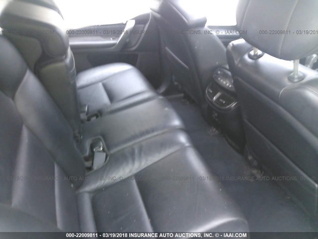 2HNYD28609H006668 - 2009 ACURA MDX TECHNOLOGY SILVER photo 8