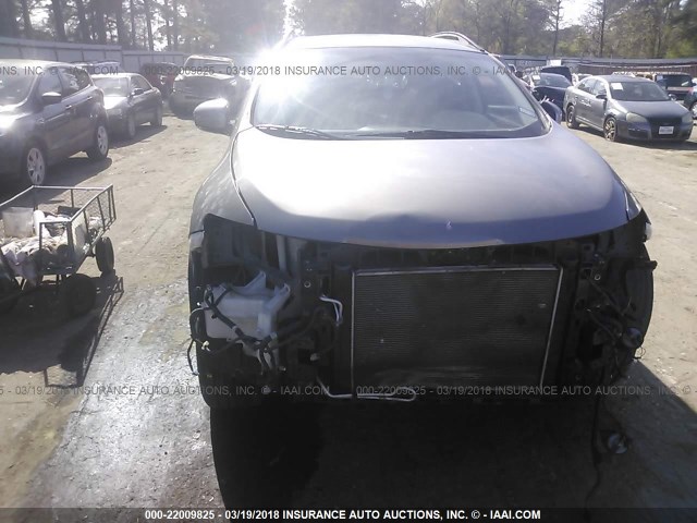 JN8AZ18W99W133055 - 2009 NISSAN MURANO S/SL/LE GRAY photo 6