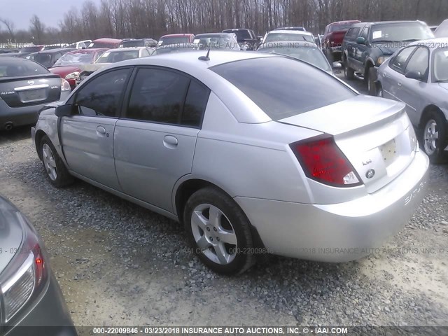 1G8AJ55F87Z162745 - 2007 SATURN ION LEVEL 2 Gümüş foto 3