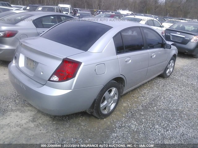 1G8AJ55F87Z162745 - 2007 SATURN ION LEVEL 2 SILVER photo 4