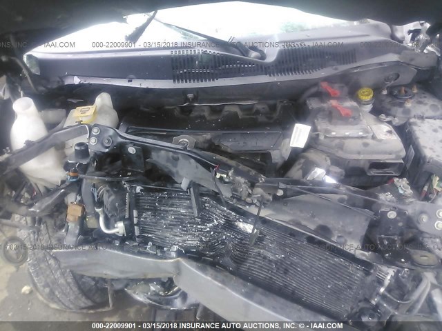 1C4NJDEB0FD258301 - 2015 JEEP COMPASS LATITUDE 灰色 照片 10