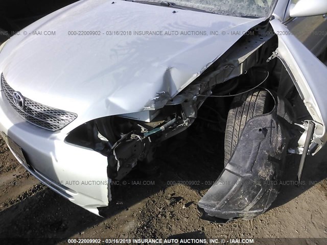 4T1BE30K64U266193 - 2004 TOYOTA CAMRY LE/XLE/SE ვერცხლისფერი ფოტო 6