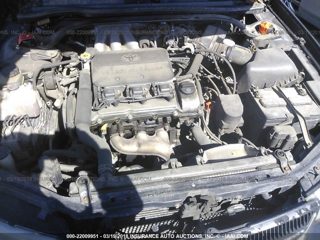2T1CF22P21C426863 - 2001 TOYOTA CAMRY SOLARA SE/SLE შავი ფოტო 10