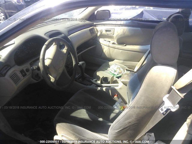 2T1CF22P21C426863 - 2001 TOYOTA CAMRY SOLARA SE/SLE შავი ფოტო 5