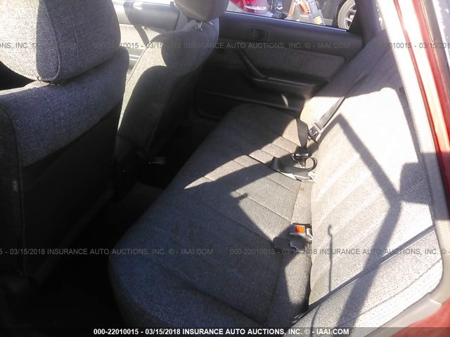 4T1SV21E3LU230009 - 1990 TOYOTA CAMRY DLX 红色 照片 8