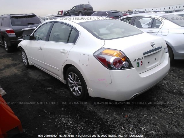 1N4AL21E49N402790 - 2009 NISSAN ALTIMA 2.5/2.5S WHITE photo 3