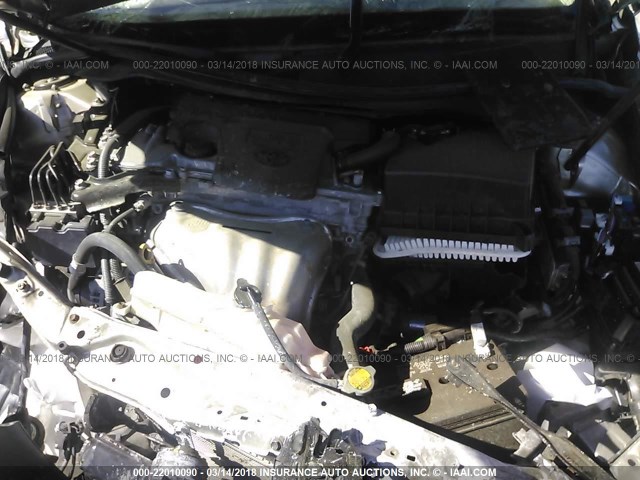 4T1BF1FK4EU465169 - 2014 TOYOTA CAMRY L/SE/LE/XLE 金色 照片 10