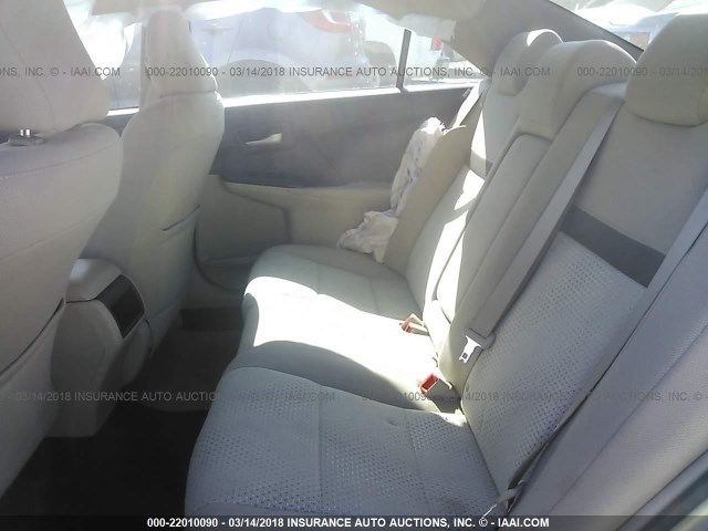 4T1BF1FK4EU465169 - 2014 TOYOTA CAMRY L/SE/LE/XLE 金色 照片 8