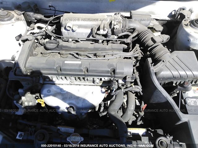 KMHDN46D76U313399 - 2006 HYUNDAI ELANTRA GLS/GT/LIMITED SILVER photo 10