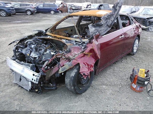 1N4AL3AP7GN376674 - 2016 NISSAN ALTIMA 2.5/S/SV/SL/SR RED photo 2