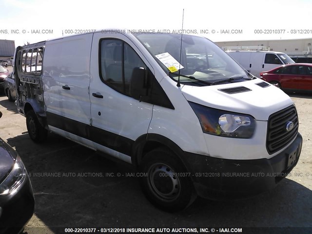 1FTYE9ZM1HKB07444 - 2017 FORD TRANSIT T-150 WHITE photo 1