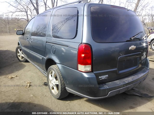 1GNDV23L35D205484 - 2005 CHEVROLET UPLANDER LS BLUE photo 3