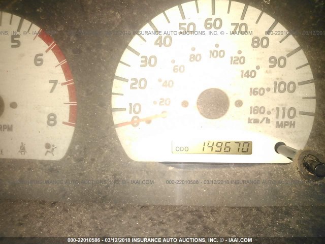 5TEHN72N44Z348671 - 2004 TOYOTA TACOMA DOUBLE CAB 黑色 照片 7