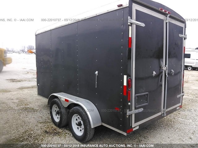 1DGCS12259M083254 - 2009 DOOLITTLE CARGO TRAILER  BLACK photo 3