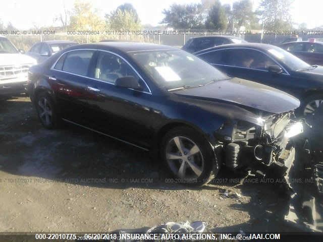 1G1ZC5EU6CF108219 - 2012 CHEVROLET MALIBU 1LT 黑色 照片 1