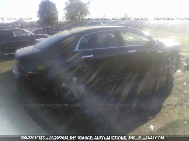 1G1ZC5EU6CF108219 - 2012 CHEVROLET MALIBU 1LT 黑色 照片 4