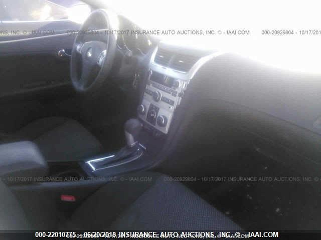 1G1ZC5EU6CF108219 - 2012 CHEVROLET MALIBU 1LT 黑色 照片 5