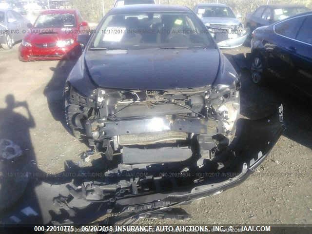 1G1ZC5EU6CF108219 - 2012 CHEVROLET MALIBU 1LT 黑色 照片 6