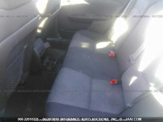 1G1ZC5EU6CF108219 - 2012 CHEVROLET MALIBU 1LT 黑色 照片 8