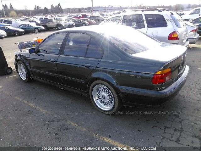 WBADM6344YGU12221 - 2000 BMW 528 I AUTOMATIC GREEN photo 3