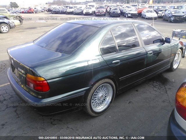 WBADM6344YGU12221 - 2000 BMW 528 I AUTOMATIC GREEN photo 4