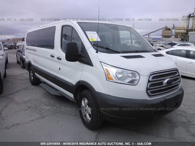 1FBZX2YM8HKA87835 - 2017 FORD TRANSIT T-350 WHITE photo 1