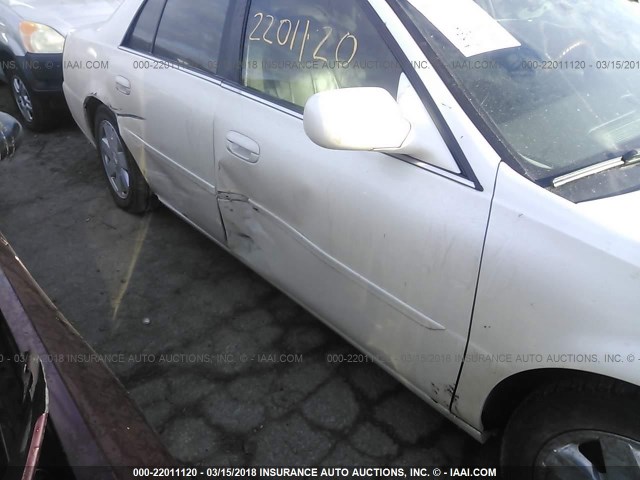 1G6KF57963U286607 - 2003 CADILLAC DEVILLE DTS WHITE photo 6