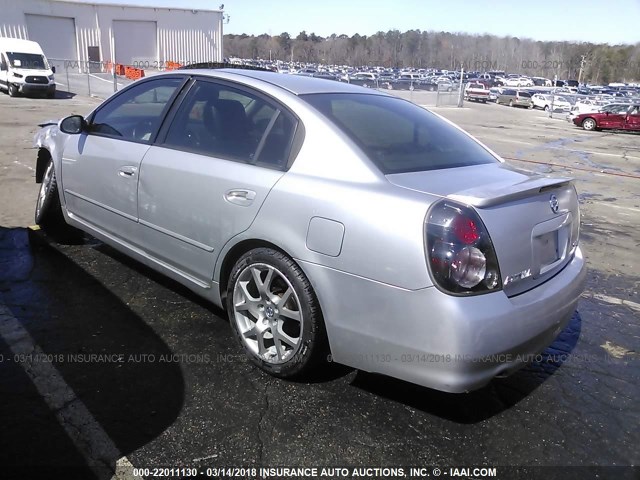 1N4BL11DX5C252387 - 2005 NISSAN ALTIMA SE/SL/SE-R SILVER photo 3