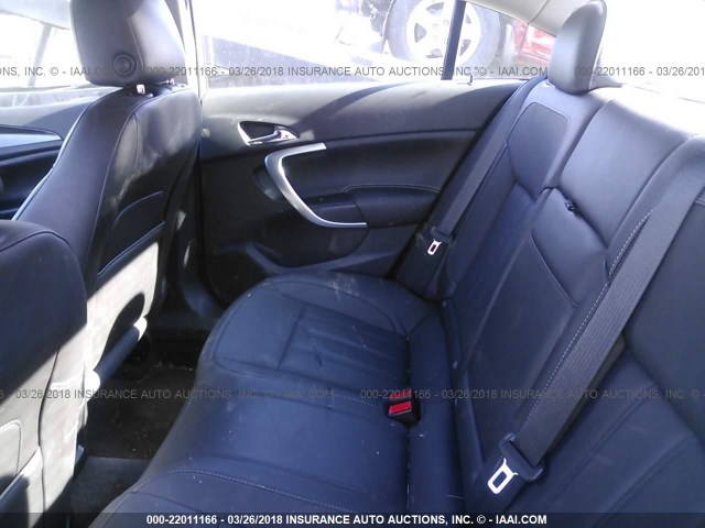 2G4GK5EX8F9176669 - 2015 BUICK REGAL GRAY photo 8