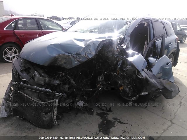 JM3KE4CYXG0634453 - 2016 MAZDA CX-5 TOURING Синий фото 2